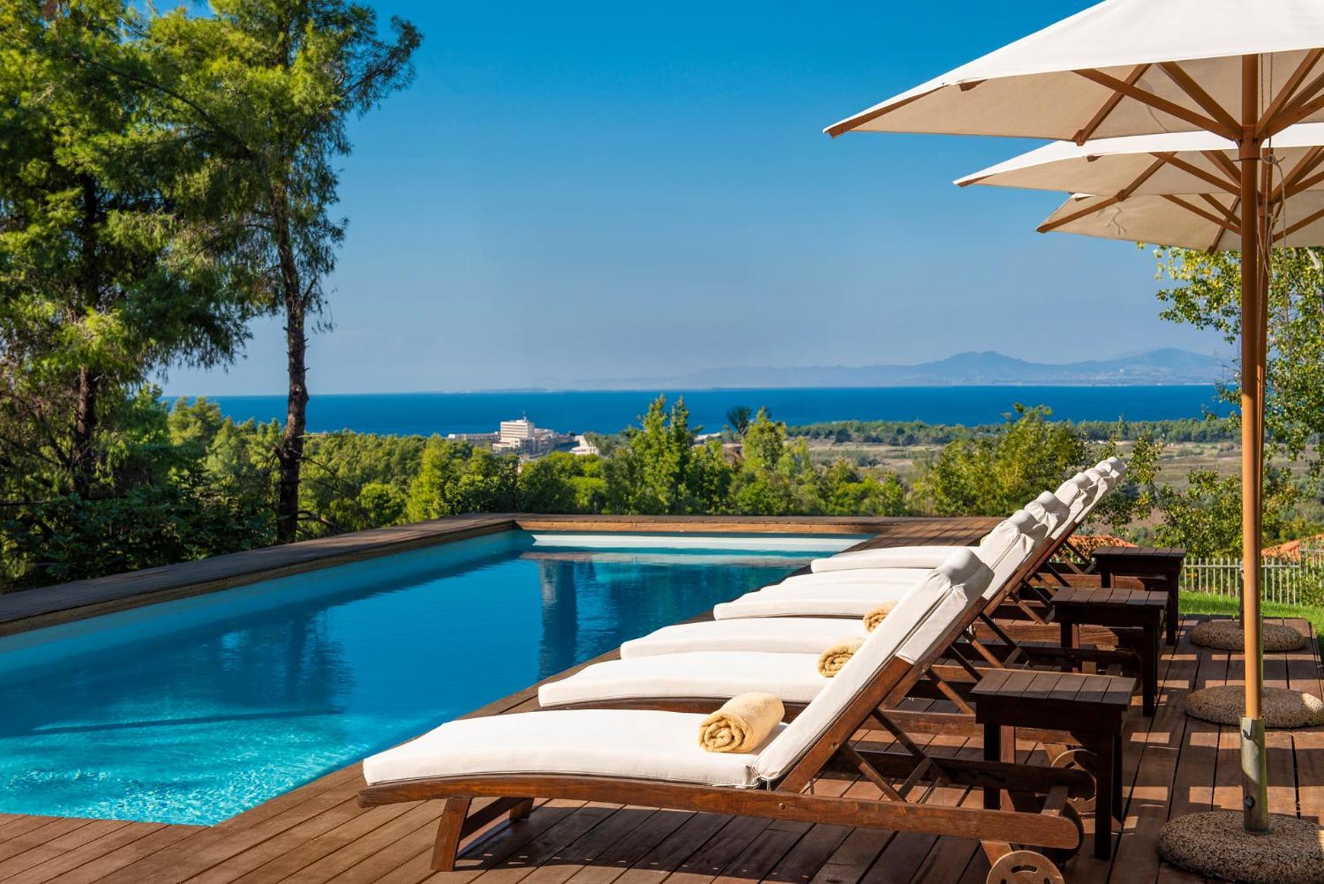 The White Villa At Sani Sani  Buitenkant foto