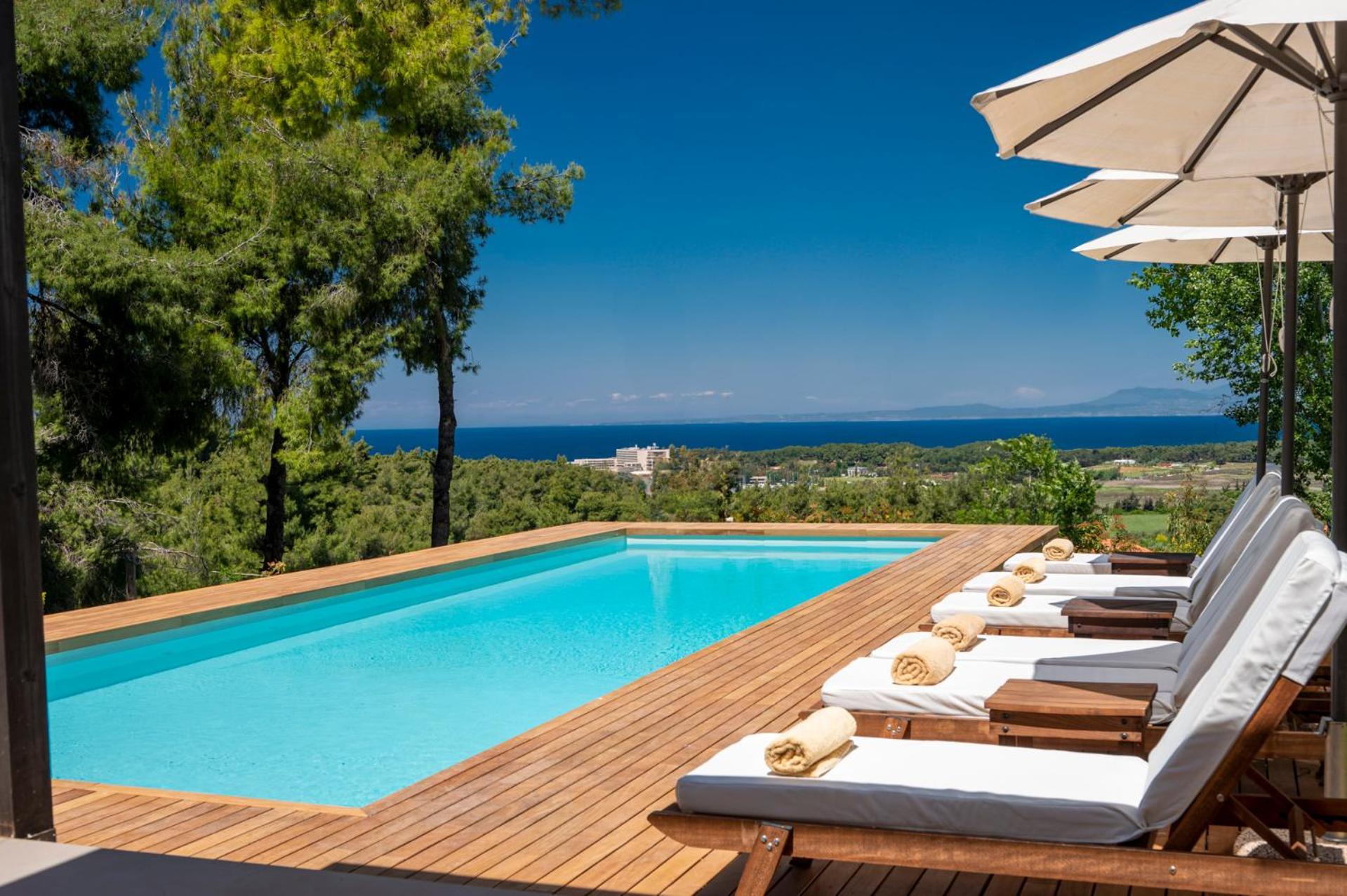 The White Villa At Sani Sani  Buitenkant foto
