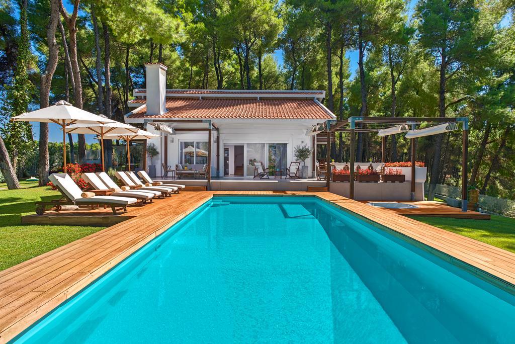 The White Villa At Sani Sani  Buitenkant foto