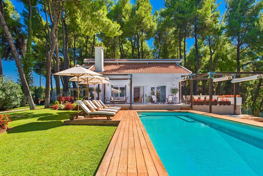 The White Villa At Sani Sani  Buitenkant foto